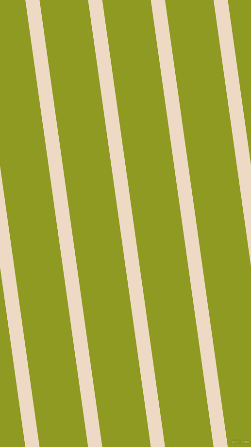98 degree angle lines stripes, 29 pixel line width, 99 pixel line spacing, Almond and Citron angled lines and stripes seamless tileable