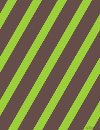 60 degree angle lines stripes, 27 pixel line width, 46 pixel line spacing, Atlantis and Congo Brown angled lines and stripes seamless tileable