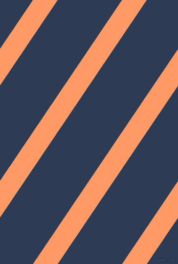 56 degree angle lines stripes, 42 pixel line width, 109 pixel line spacing, Atomic Tangerine and Madison angled lines and stripes seamless tileable