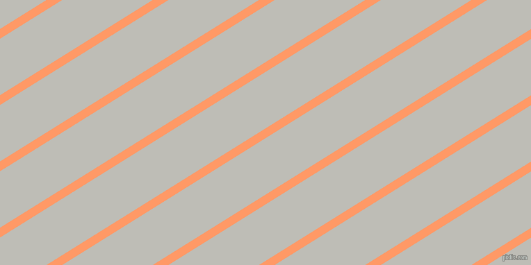 32 degree angle lines stripes, 12 pixel line width, 69 pixel line spacing, Atomic Tangerine and Silver Sand angled lines and stripes seamless tileable