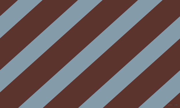 42 degree angle lines stripes, 57 pixel line width, 82 pixel line spacing, Bali Hai and Redwood angled lines and stripes seamless tileable