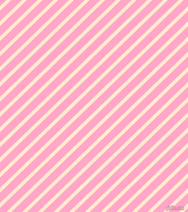 44 degree angle lines stripes, 7 pixel line width, 15 pixel line spacing, Blanched Almond and Carnation Pink angled lines and stripes seamless tileable