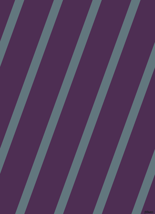 70 degree angle lines stripes, 36 pixel line width, 116 pixel line spacing, Blue Bayoux and Hot Purple angled lines and stripes seamless tileable