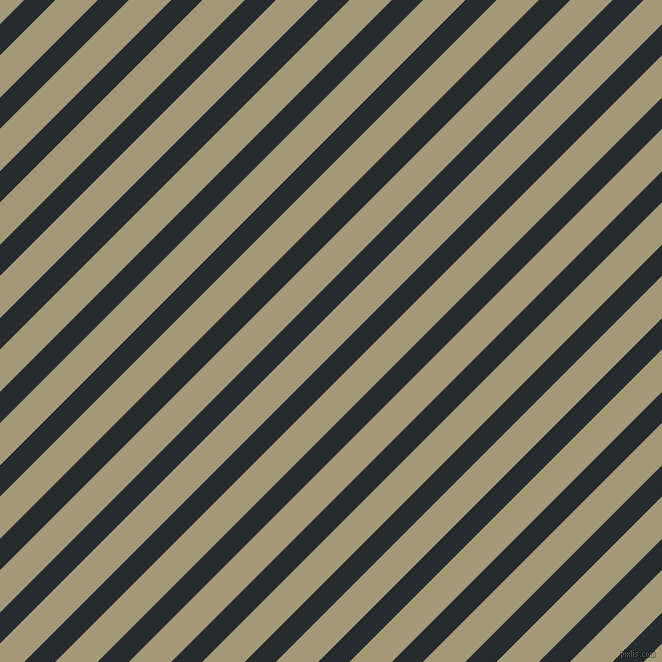 45 degree angle lines stripes, 22 pixel line width, 30 pixel line spacing, Blue Charcoal and Tallow angled lines and stripes seamless tileable