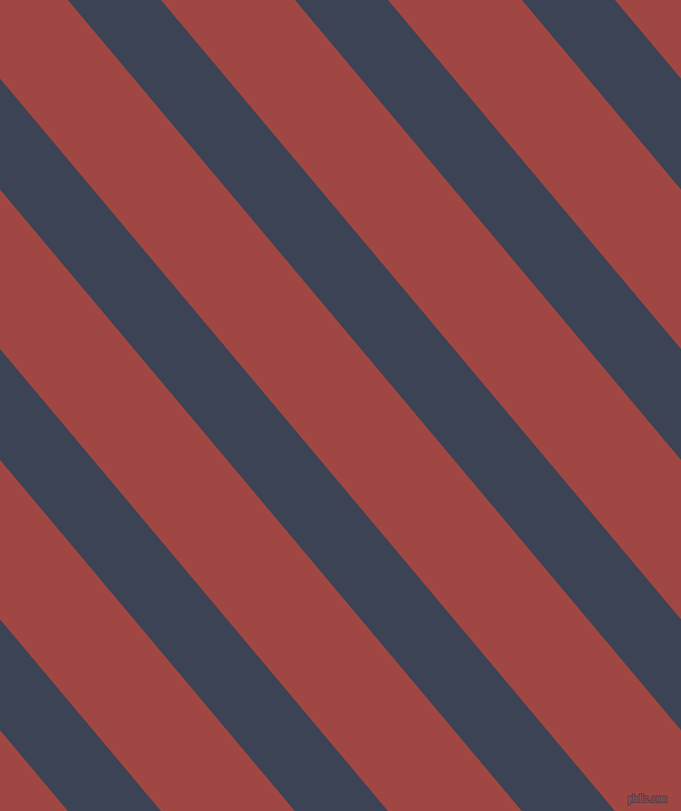 130 degree angle lines stripes, 64 pixel line width, 92 pixel line spacing, Blue Zodiac and Roof Terracotta angled lines and stripes seamless tileable