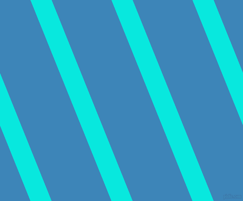 112 degree angle lines stripes, 39 pixel line width, 110 pixel line spacing, Bright Turquoise and Curious Blue angled lines and stripes seamless tileable