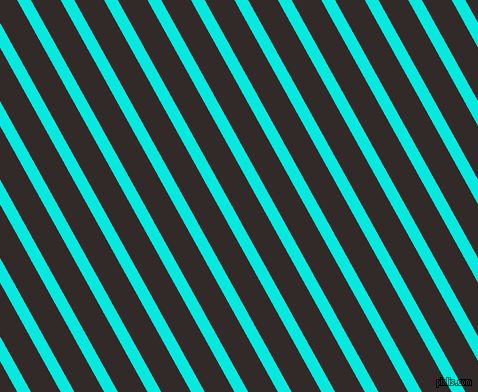 119 degree angle lines stripes, 12 pixel line width, 26 pixel line spacing, Bright Turquoise and Livid Brown angled lines and stripes seamless tileable