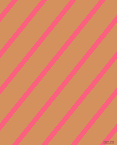 51 degree angle lines stripes, 16 pixel line width, 60 pixel line spacing, Brink Pink and Whiskey Sour angled lines and stripes seamless tileable