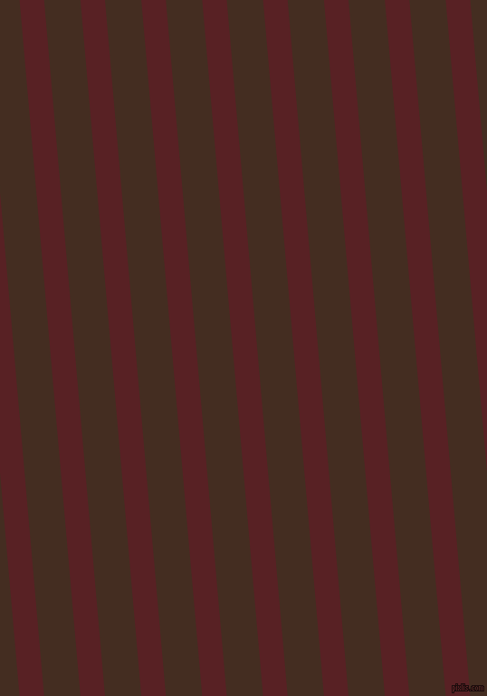 95 degree angle lines stripes, 27 pixel line width, 40 pixel line spacing, Burnt Crimson and Morocco Brown angled lines and stripes seamless tileable