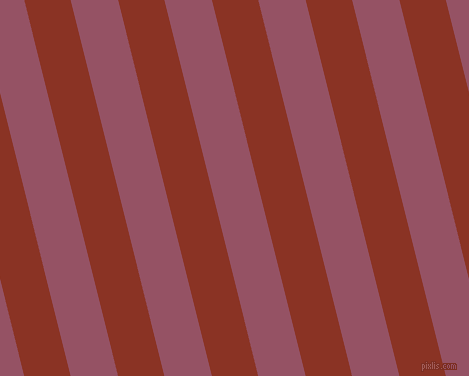 104 degree angle lines stripes, 45 pixel line width, 46 pixel line spacing, Burnt Umber and Vin Rouge angled lines and stripes seamless tileable