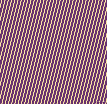 76 degree angle lines stripes, 4 pixel line width, 8 pixel line spacing, Buttermilk and Seance angled lines and stripes seamless tileable