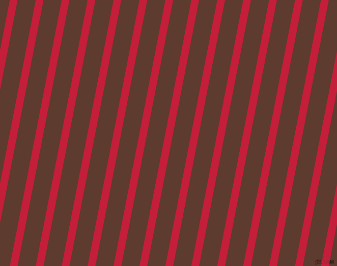 79 degree angle lines stripes, 15 pixel line width, 35 pixel line spacing, Cardinal and Cioccolato angled lines and stripes seamless tileable