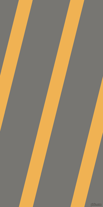 76 degree angle lines stripes, 45 pixel line width, 122 pixel line spacing, Casablanca and Dove Grey angled lines and stripes seamless tileable