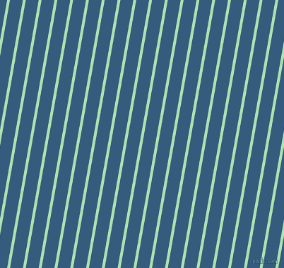 80 degree angle lines stripes, 4 pixel line width, 18 pixel line spacing, Celadon and Matisse angled lines and stripes seamless tileable