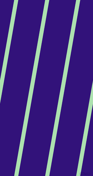 80 degree angle lines stripes, 14 pixel line width, 91 pixel line spacing, Celadon and Persian Indigo angled lines and stripes seamless tileable