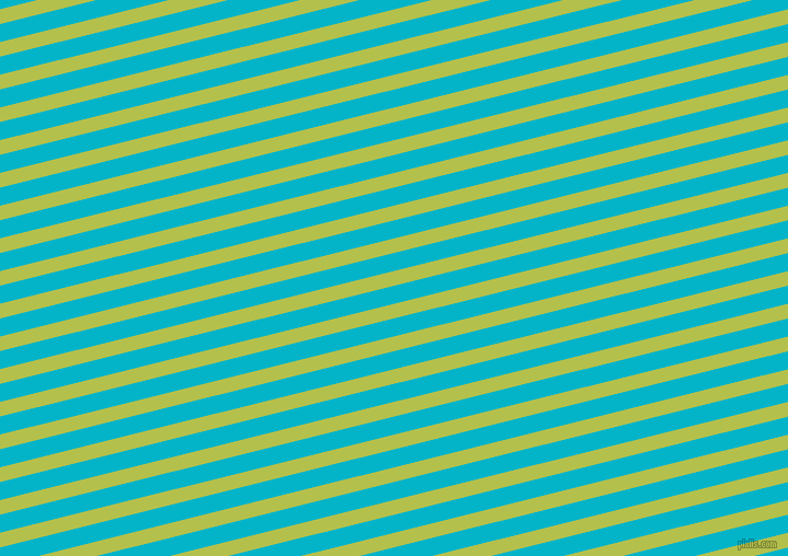 14 degree angle lines stripes, 13 pixel line width, 16 pixel line spacing, Celery and Iris Blue angled lines and stripes seamless tileable