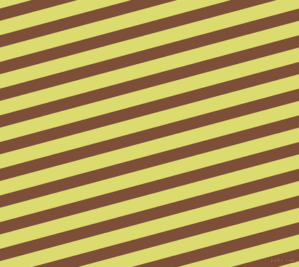 15 degree angle lines stripes, 17 pixel line width, 20 pixel line spacing, Cigar and Goldenrod angled lines and stripes seamless tileable
