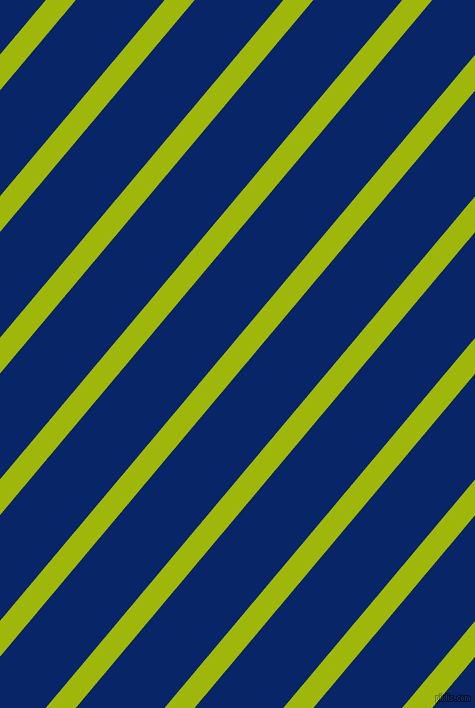 50 degree angle lines stripes, 23 pixel line width, 68 pixel line spacing, Citrus and Sapphire angled lines and stripes seamless tileable