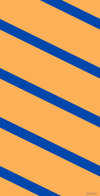154 degree angle lines stripes, 32 pixel line width, 115 pixel line spacing, Cobalt and Texas Rose angled lines and stripes seamless tileable