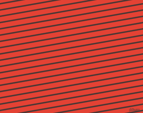 10 degree angle lines stripes, 5 pixel line width, 16 pixel line spacing, Cocoa Bean and Cinnabar angled lines and stripes seamless tileable