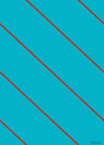 137 degree angle lines stripes, 6 pixel line width, 112 pixel line spacing, Cognac and Iris Blue angled lines and stripes seamless tileable