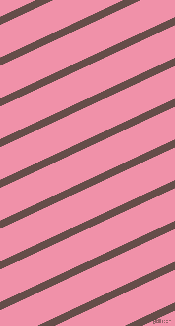 25 degree angle lines stripes, 15 pixel line width, 60 pixel line spacing, Congo Brown and Mauvelous angled lines and stripes seamless tileable