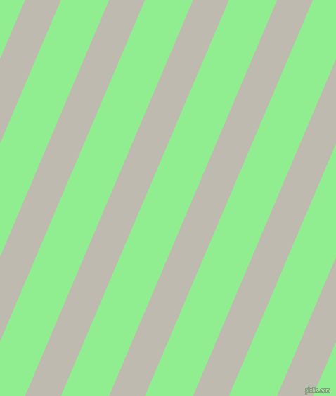 67 degree angle lines stripes, 47 pixel line width, 63 pixel line spacing, Cotton Seed and Light Green angled lines and stripes seamless tileable