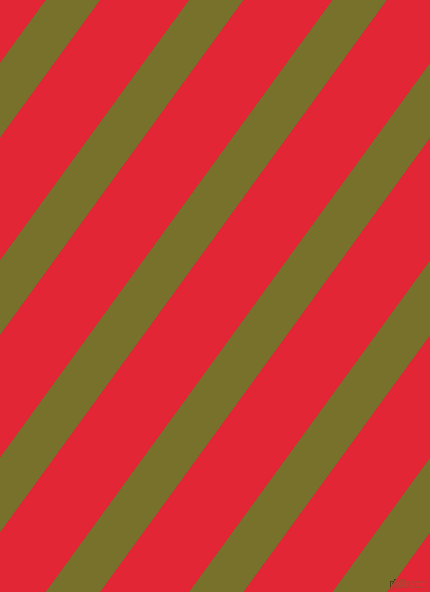 54 degree angle lines stripes, 44 pixel line width, 72 pixel line spacing, Crete and Alizarin angled lines and stripes seamless tileable