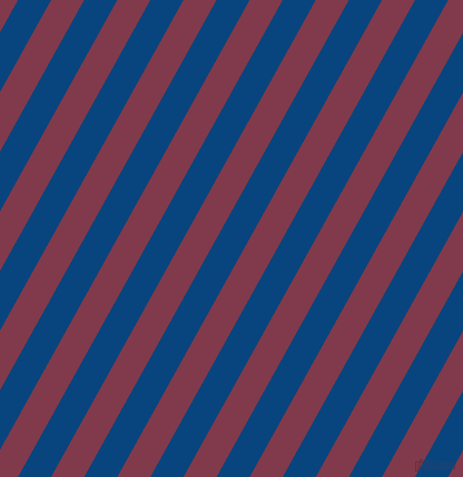 61 degree angle lines stripes, 26 pixel line width, 26 pixel line spacing, Dark Cerulean and Camelot angled lines and stripes seamless tileable