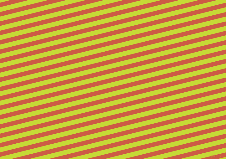 14 degree angle lines stripes, 14 pixel line width, 15 pixel line spacing, Dark Coral and Las Palmas angled lines and stripes seamless tileable
