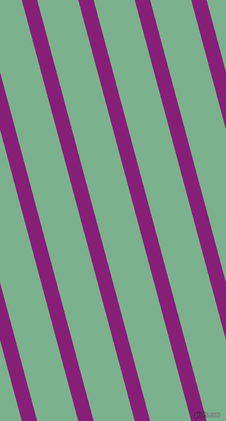 105 degree angle lines stripes, 21 pixel line width, 56 pixel line spacing, Dark Purple and Bay Leaf angled lines and stripes seamless tileable