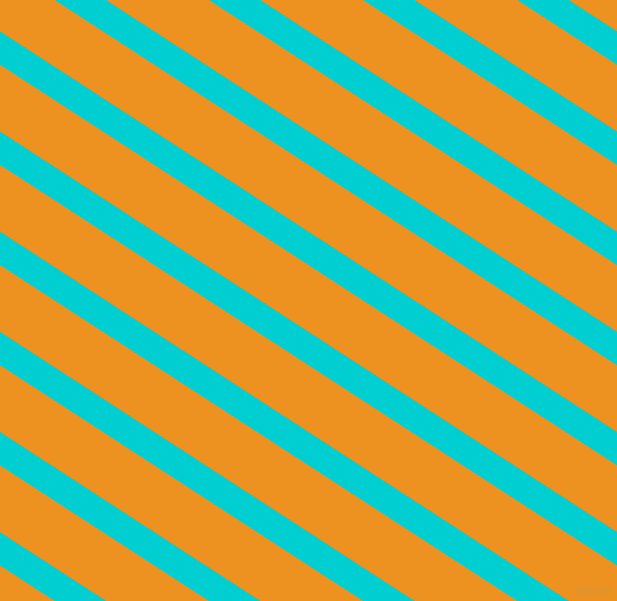 147 degree angle lines stripes, 28 pixel line width, 56 pixel line spacing, Dark Turquoise and Carrot Orange angled lines and stripes seamless tileable