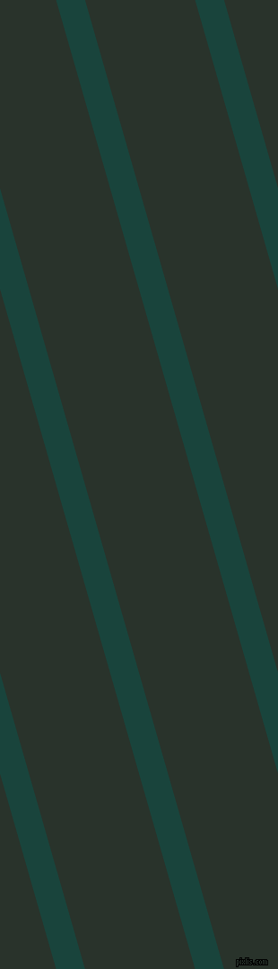 106 degree angle lines stripes, 31 pixel line width, 118 pixel line spacing, Deep Teal and Gordons Green angled lines and stripes seamless tileable