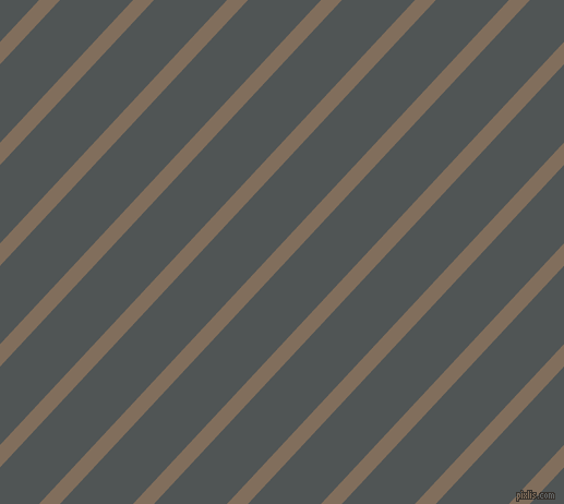 47 degree angle lines stripes, 14 pixel line width, 49 pixel line spacing, Donkey Brown and Mako angled lines and stripes seamless tileable