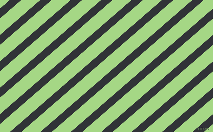 41 degree angle lines stripes, 24 pixel line width, 40 pixel line spacing, Ebony and Feijoa angled lines and stripes seamless tileable
