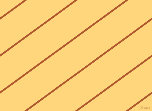 36 degree angle lines stripes, 6 pixel line width, 94 pixel line spacing, Fiery Orange and Salomie angled lines and stripes seamless tileable