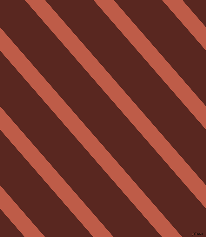 131 degree angle lines stripes, 51 pixel line width, 122 pixel line spacing, Flame Pea and Caput Mortuum angled lines and stripes seamless tileable