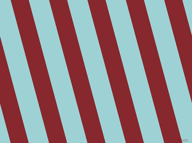 105 degree angle lines stripes, 56 pixel line width, 63 pixel line spacing, Flame Red and Morning Glory angled lines and stripes seamless tileable