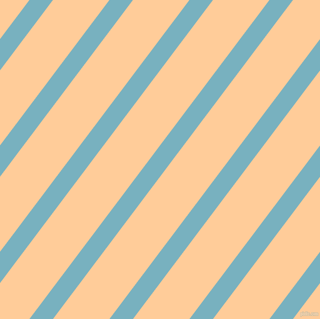 53 degree angle lines stripes, 37 pixel line width, 89 pixel line spacing, Glacier and Peach-Orange angled lines and stripes seamless tileable