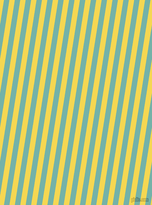 81 degree angle lines stripes, 11 pixel line width, 11 pixel line spacing, Gulf Stream and Energy Yellow angled lines and stripes seamless tileable