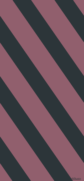 125 degree angle lines stripes, 58 pixel line width, 73 pixel line spacing, Gunmetal and Mauve Taupe angled lines and stripes seamless tileable