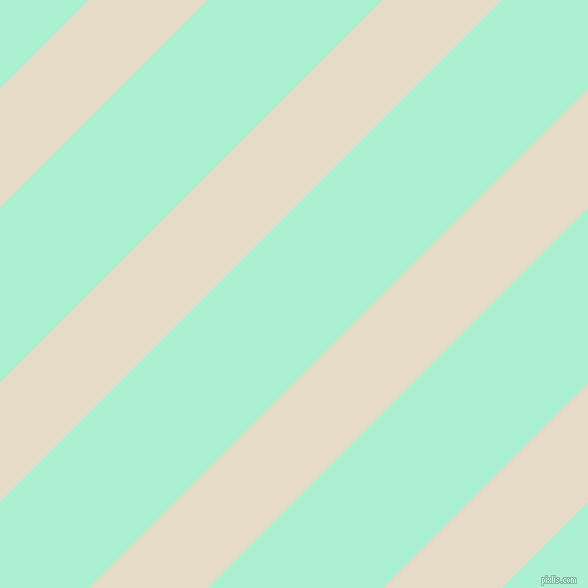 45 degree angle lines stripes, 84 pixel line width, 124 pixel line spacing, Half Spanish White and Magic Mint angled lines and stripes seamless tileable