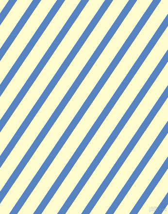 56 degree angle lines stripes, 14 pixel line width, 27 pixel line spacing, Havelock Blue and Cream angled lines and stripes seamless tileable