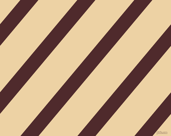 50 degree angle lines stripes, 46 pixel line width, 99 pixel line spacing, Heath and Dairy Cream angled lines and stripes seamless tileable