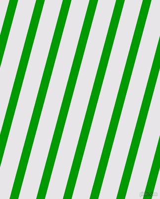 75 degree angle lines stripes, 17 pixel line width, 35 pixel line spacing, Islamic Green and White Lilac angled lines and stripes seamless tileable