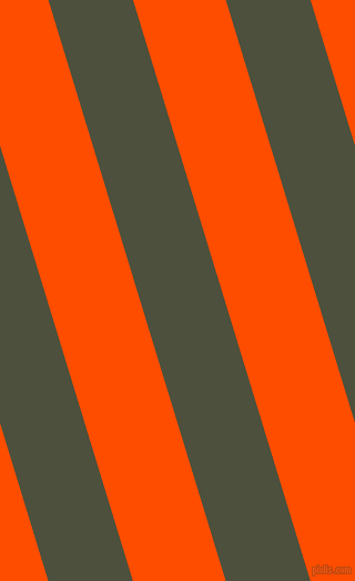 107 degree angle lines stripes, 73 pixel line width, 80 pixel line spacing, Kelp and Vermilion angled lines and stripes seamless tileable