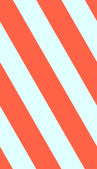 120 degree angle lines stripes, 69 pixel line width, 74 pixel line spacing, Light Cyan and Tomato angled lines and stripes seamless tileable