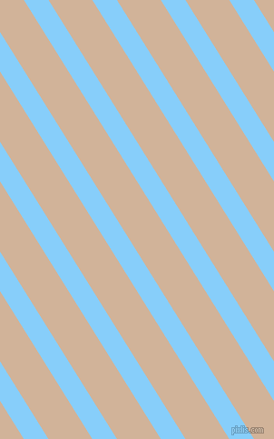 122 degree angle lines stripes, 23 pixel line width, 41 pixel line spacing, Light Sky Blue and Cashmere angled lines and stripes seamless tileable
