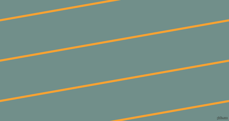 10 degree angle lines stripes, 7 pixel line width, 126 pixel line spacing, Lightning Yellow and Gumbo angled lines and stripes seamless tileable