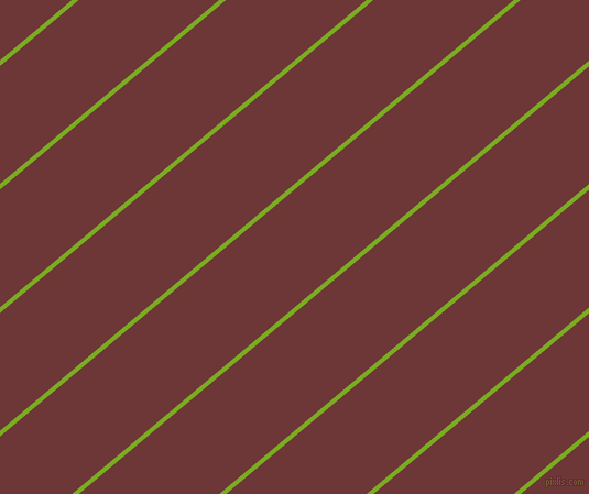 40 degree angle lines stripes, 4 pixel line width, 82 pixel line spacing, Lima and Sanguine Brown angled lines and stripes seamless tileable